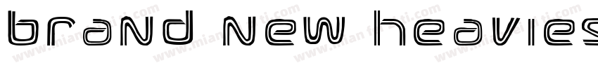 brand new heavies字体转换
